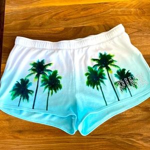 🌴PINK VICTORIAS SECRET PALM TREE SHORTS🌴
